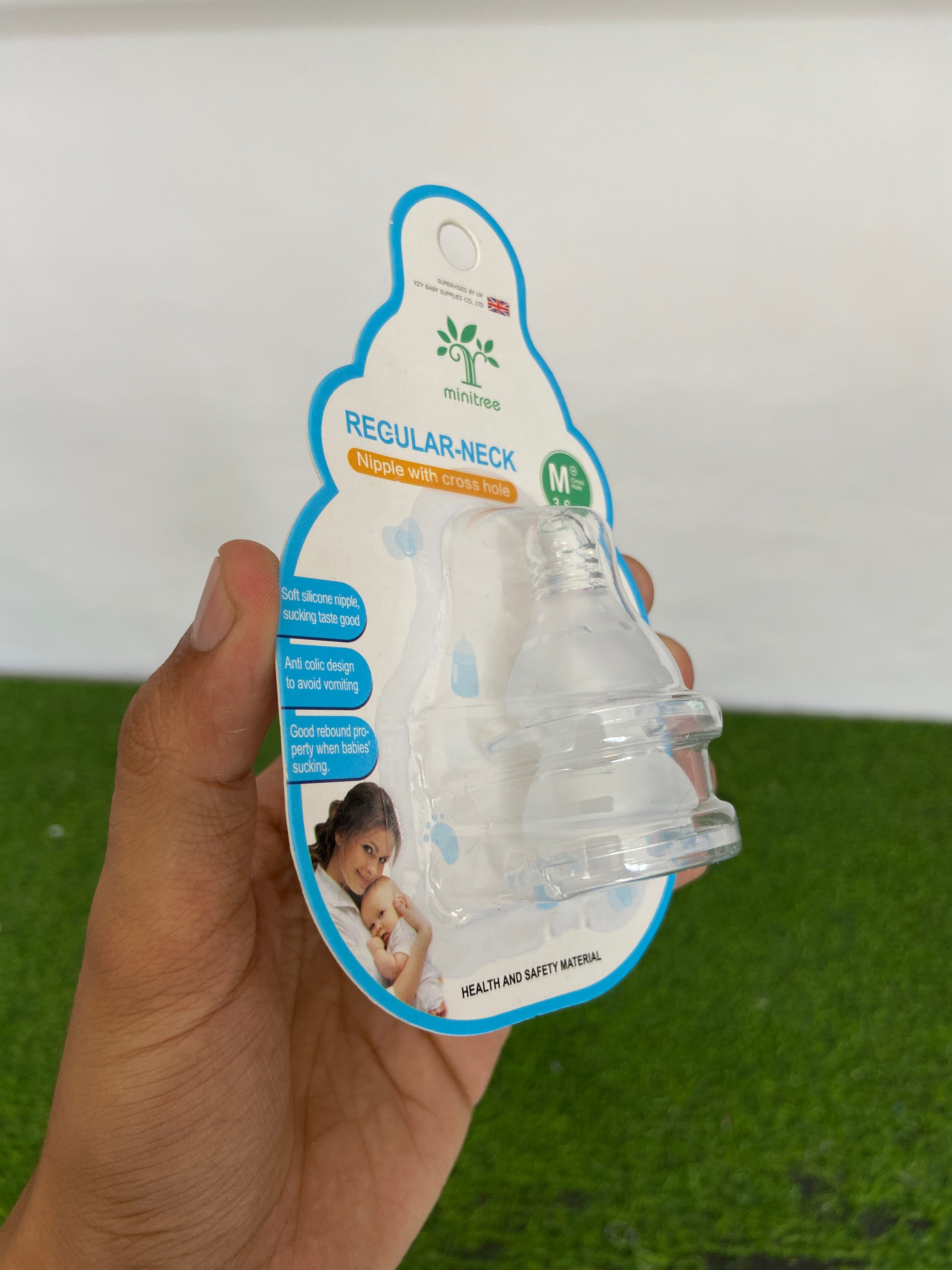 FE185-2 Piece Teat Set Regular Neck (3-6M)